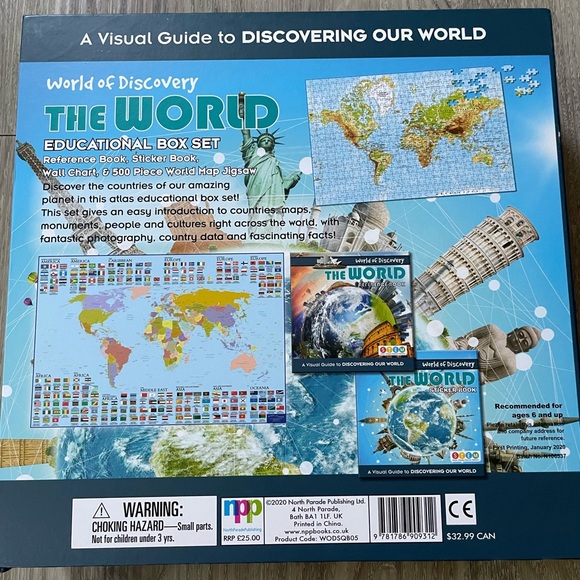 NWOT World of Discovery Educational Box Set - Picture 3 of 4